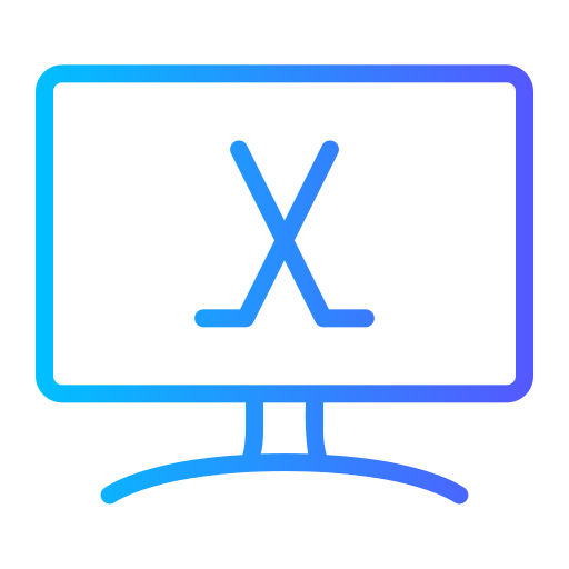 Tv Generic gradient outline icon