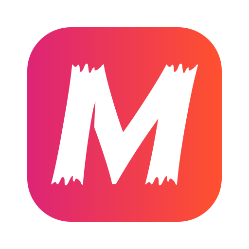 M Generic gradient fill icon