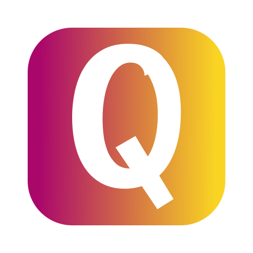 q Generic gradient fill icon