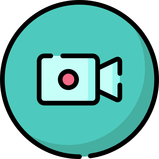 Video message Special Lineal color icon