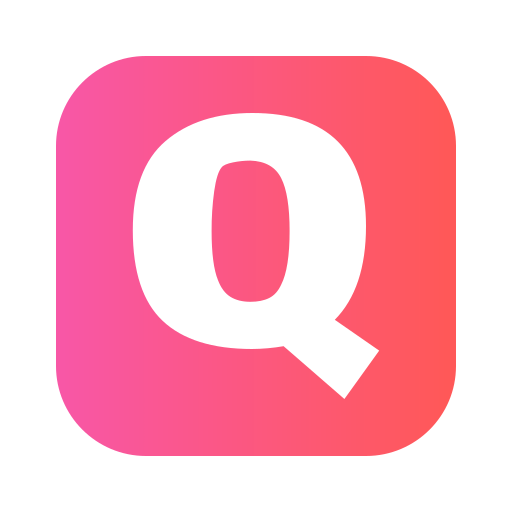 q Generic gradient fill icon