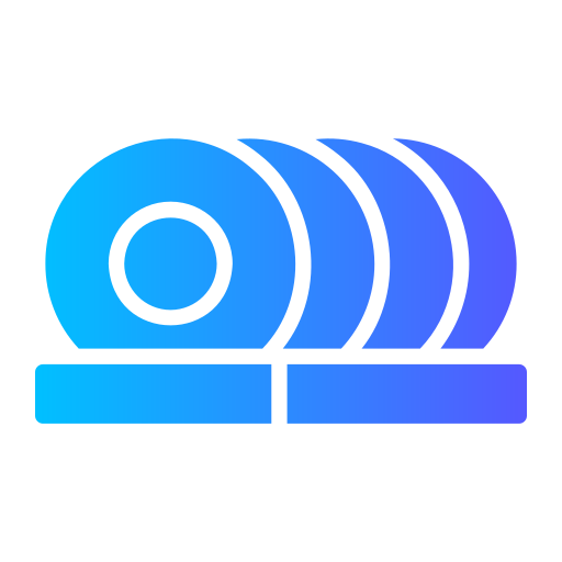 Plate rack Generic gradient fill icon