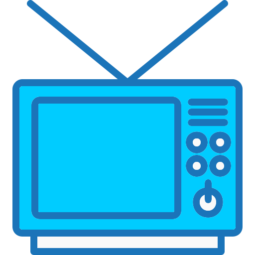 Tv Generic color lineal-color icon