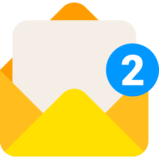 email Generic color fill icon