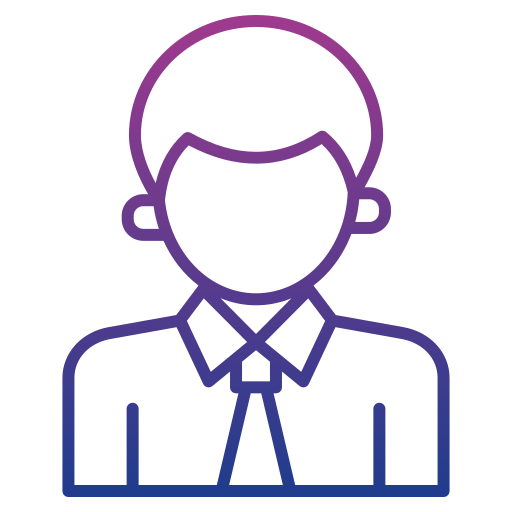 Businessman Generic gradient outline icon