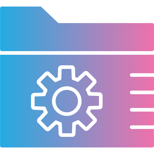 ordner Generic gradient fill icon