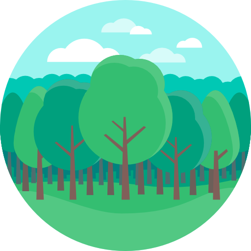 Trees Special Flat icon