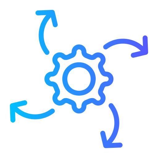 management Generic gradient outline icon