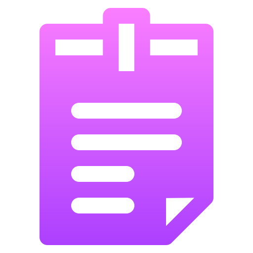 Sticky note Generic gradient fill icon