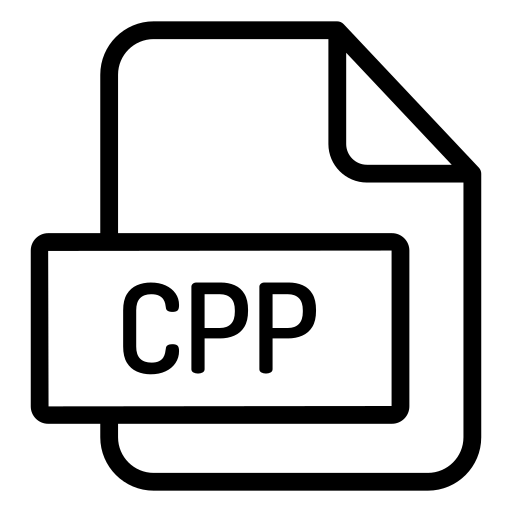 cpp Generic black outline Ícone