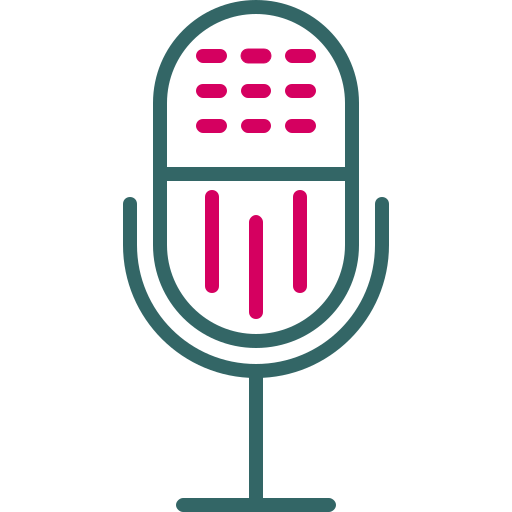 Mic Generic color outline icon