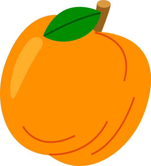 Peach Generic color fill icon