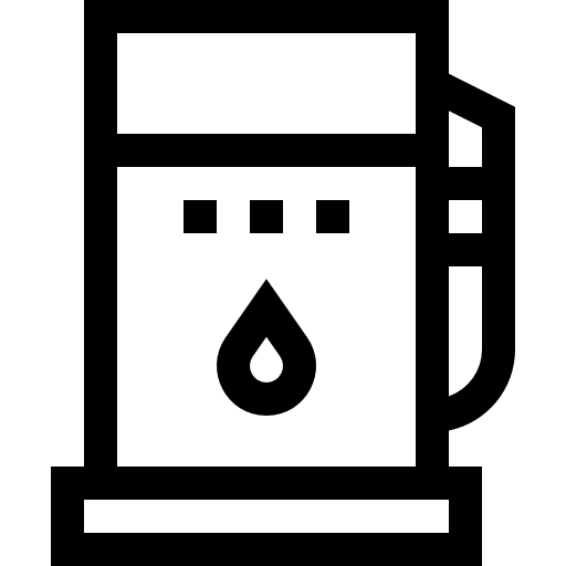 Fuel Basic Straight Lineal icon