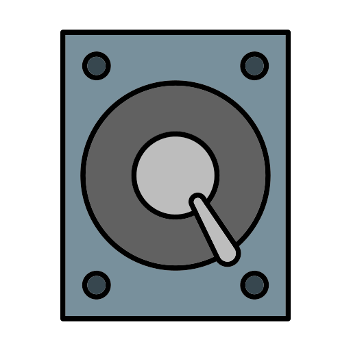 Hard drive Generic color lineal-color icon