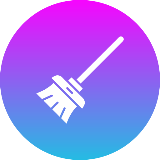 Broom Generic gradient fill icon