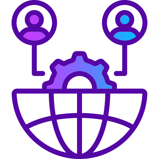 Outsourcing Generic gradient lineal-color icon