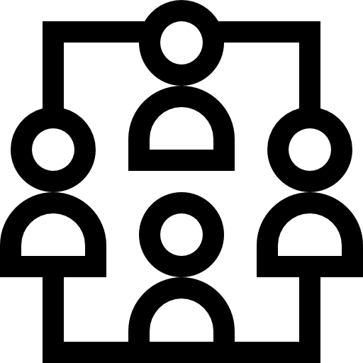 département Basic Straight Lineal Icône