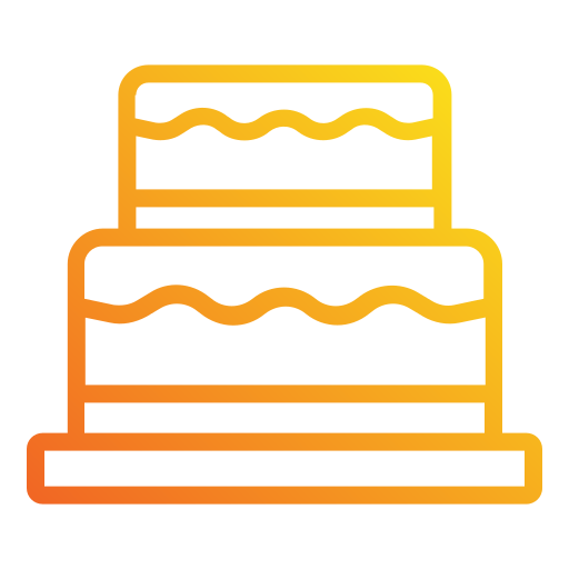 Cake Generic gradient outline icon