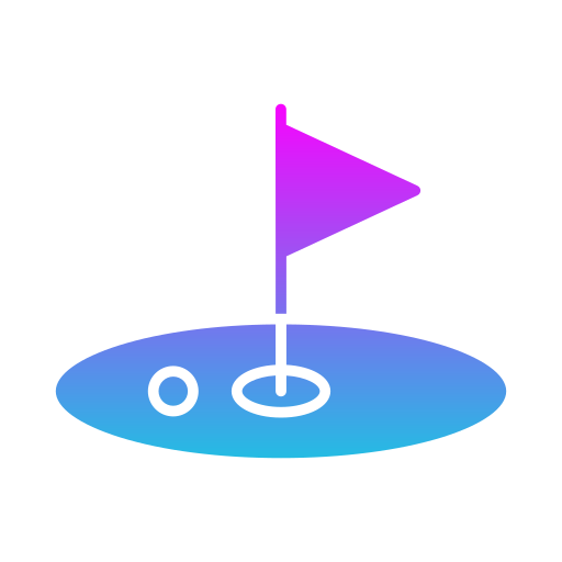 golf Generic gradient fill ikona