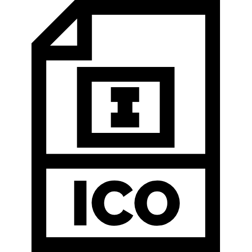 plik Basic Straight Lineal ikona