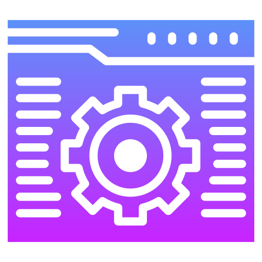 Web management Generic gradient fill icon