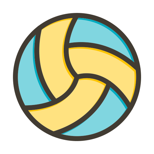 Volley ball Generic color lineal-color icon