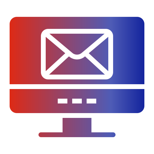 Email Generic gradient fill icon