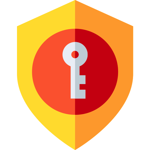 Key Basic Straight Flat icon