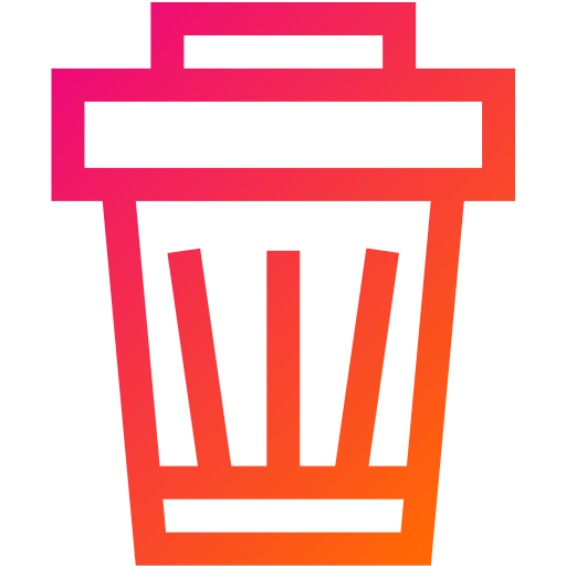 Bin Generic gradient outline icon