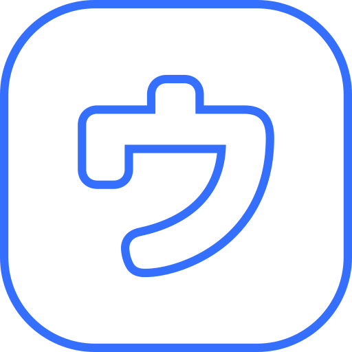 우 Generic gradient outline icon