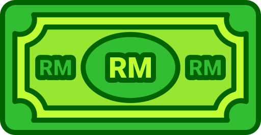 Ringgit Generic color fill icon