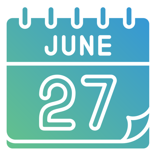 June Generic gradient fill icon