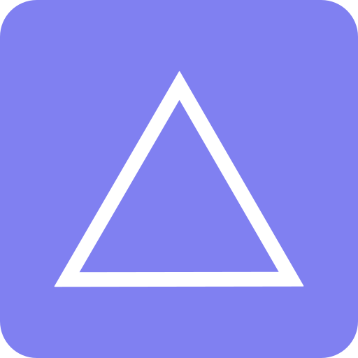 Triangle Generic color fill icon