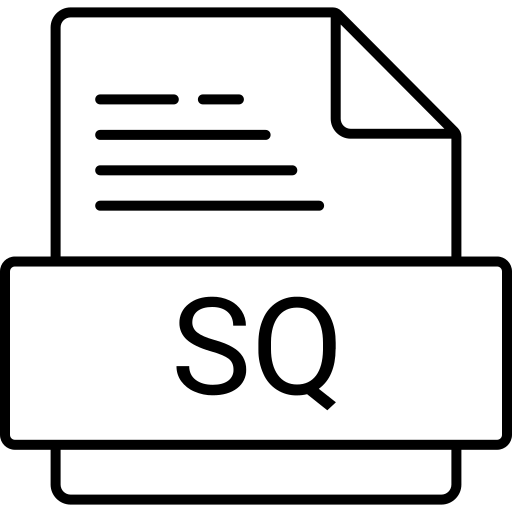 평방 Generic black outline icon