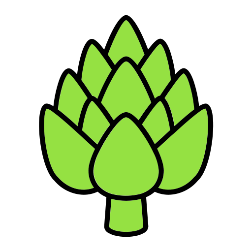 Artichoke Generic color lineal-color icon