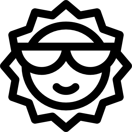 zon Basic Rounded Lineal icoon