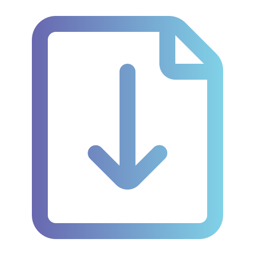 datei Generic gradient outline icon