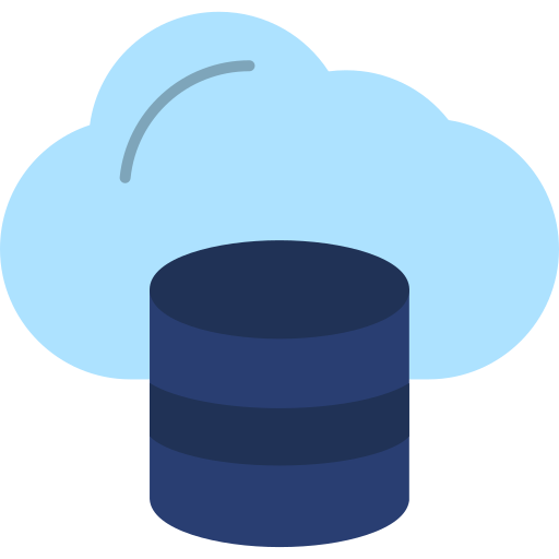 Cloud data Generic color fill icon