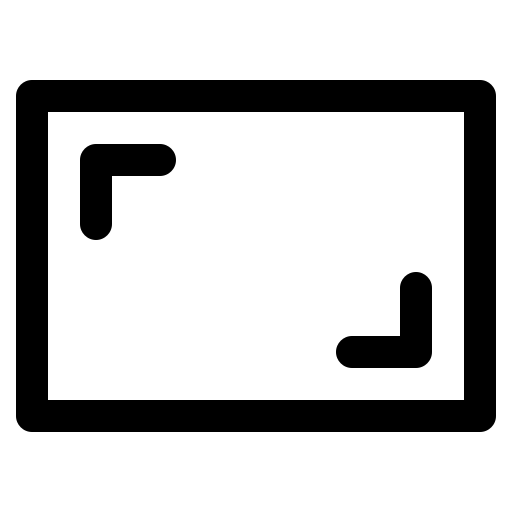 アスペクト比 Generic black outline icon