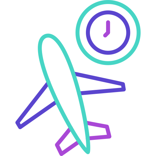 flugzeit Generic color outline icon