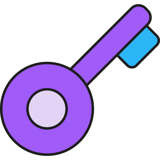 열쇠 Generic color lineal-color icon