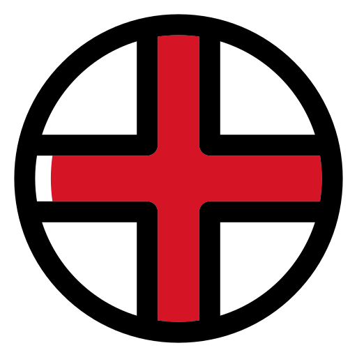 england Generic color lineal-color icon