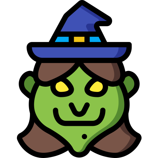 Witch Basic Miscellany Lineal Color icon