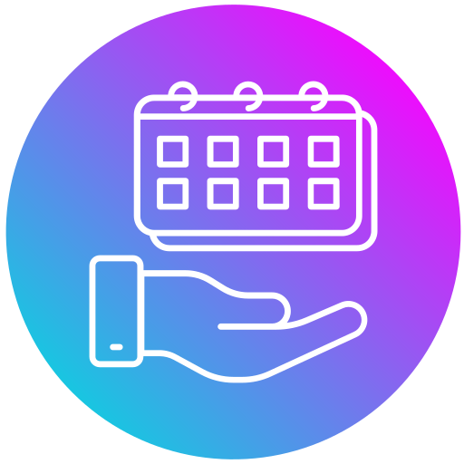 kalender Generic gradient fill icon
