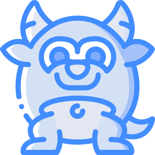 Monster Basic Miscellany Blue icon