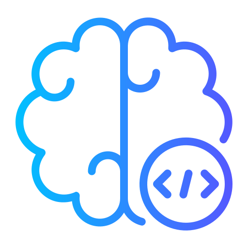 Мозг Generic gradient outline иконка