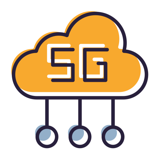 5g Generic color lineal-color icon