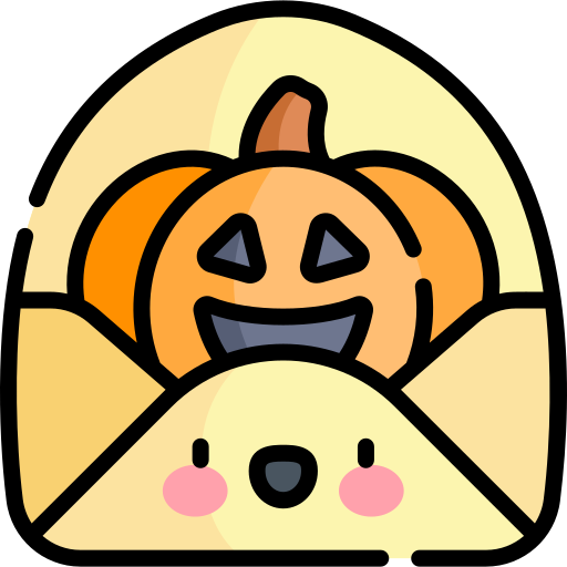 halloween-post Kawaii Lineal color icon