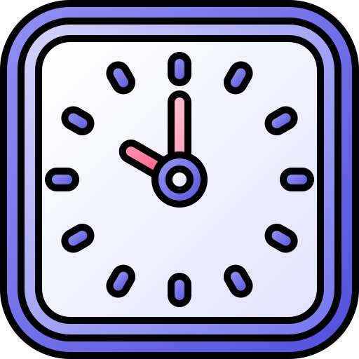 uhr Generic gradient lineal-color icon