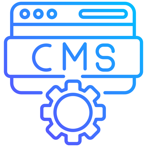 cms Generic gradient outline Ícone